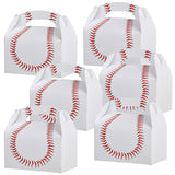 ArtCreativity Baseball Treat Boxes for Candy, Cookies and Sports Themed Party Favors, Pack of 12 Treats Boxes, Cute Team Favor C