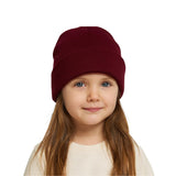 Kids Winter Woolen Beanie Cap | Soft Warm Knitted Wool Hat For Boys & Girls | School Winter Cap For 38 Years Kids For Outdoor &