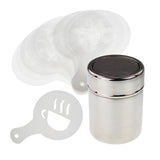 BARISTA KIT SHAKER WITH 16 STENCILS COFFEE LATTE CAPPUCCINO