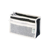 Simple Ecology Organic Cotton Canvas Padded Toiletry, Cosmetic, Travel Bag - Black