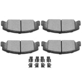 Ceramic Brake Pads Kit,SCITOO Brake Pads Front Fit for Ford C-Max/EcoSport/Escape/Focus,for Ford Transit Connect,for Mazda 3/5,f