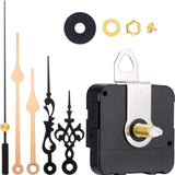 2 Pair Hands Quartz Clock Movement DIY Wall Clock Movement Mechanism Clock Repair Parts Replacement (Shaft Length 1-1/5 Inch/ 31