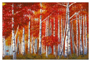 Bosco Di Betulle-Paper Art-20,,X14,,