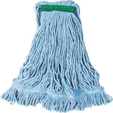 Rubbermaid Commercial Super Stitch Blend Mop, Medium, Blue, FGD21206BL00