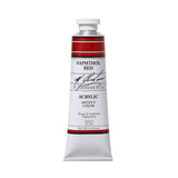 M. Graham 2Ounce Tube Acrylic Paint, Naphthol Red