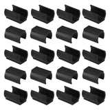 A.I.FORCE 20PCS U-Shaped Metal Chair Leg Tips Cap, Floor Protectors