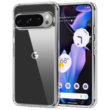 HOOMIL for Google Pixel 9 Pro XL Case, Non-Yellowing, Drop Protection, Anti-Scratch, Transparent Hard Back Phone Cover - Crystal