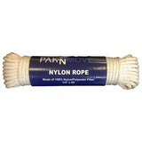 UBOXES Nylon/Poly Tie Down Rope 50 feet x 1/4 Thick (White Fiber)