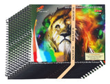 Just Ride Watercolour Paper Book Sketchbook for Artists Spiral Binding Drawing Books, (Pack of 10) (8X10)