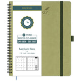 BEZEND Monthly Planner 2026-2027 (Spiral-7 x 9) 2 Year Calendar Book with Note Pages - Jan 26 to Dec 27-120 GSM Paper, Inner Poc