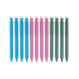 U Brands UEco 6591U0124 Mechanical Pencils Recycled Mechanical Pencils, Pack of 12, Speckled Colours, Medium Tip (0.7mm)