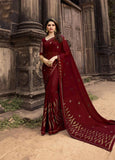Flosive Womens Kanjivaram Silk Saree With Handloom Weaving Work With Blouse (Maroon)