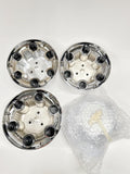 4 Wheel caps Chrome for Silverado 6 Lug 1500 Center Caps 16 17 Steel Wheels 15067579