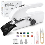 Philorn Mini Handheld Sewing Machine, Quick Portable Sewing Machine for Beginners, Sewing Kit for Home Travel and Craft Projects