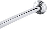 KOHLER Expanse curved shower rod - traditional design