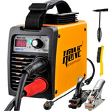 HONE ARC Welder 110V/220V, Actual 140Amp Stick Welder, Digital IGBT Inverter LCD Display Welding Machine with Hot Start Arc Forc