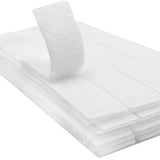 (1x4 Inch, 40 Sets) Strips with Adhesive for Fabric, No Sew Stick On for Fabric, Sticky Back for Clothes, Curtains - Heavy Duty 