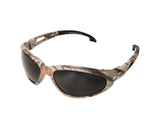 Edge SW116CF Dakura Wrap-Around Safety Glasses, Anti-Scratch, Non-Slip, UV 400, Military Grade, ANSI/ISEA & MCEPS Compliant, 5.0