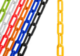 US Weight (Made in USA) 2 x 10 Yellow Plastic Safety Chain ft. SunShield UV Resistant Technology