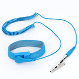 STREBITO Anti Static Wrist Strap, 11 Antistatic Wrist Band Grounding Bracelet ESD Wrist Strap Adjustable wristband with Alligato