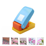 1 inch Ware Square Postage Stamp Punch Craft Lever Punch Handmade Paper Punch for Crafting Scrapbooking Cards,DIY Cards Making C
