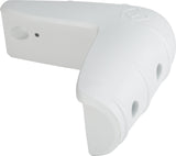 Attwood 93531-1 Softside UV-Resistant Marine Corner Dock Fender, White, 12-Inch x 12-Inch
