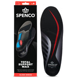 Spenco Total Support Max Shoe Insoles - Orthotic Metatarsal Arch Support Inserts - Absorbs Shock, Reduces Over-Pronation, Confor