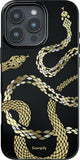 SCORPIFY for iPhone 16 Pro Case [Compatible with MagSafe] with Phantom Twin Snakes, Cute Magnetic Phone Cover for Women Girls an