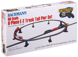 Bachmann Trains 8 PC. EZ TRACK TALL PIER SET HO Scale