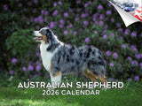 2025 2026 Australian Shepherd Calendar - Dog Breed Monthly Wall Calendar - 12 x 18 Open - Thick No-Bleed Paper - Giftable - Acad