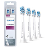 Philips Sonicare Optimal Gum Care replacement toothbrush heads, HX9034/65, BrushSync technology, White 4pk