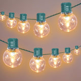 Afirst LED Outdoor String Lights Waterproof with 100 Bulbs, 34ft Patio Lights for Garden Backyard Porch Holiday (Green)
