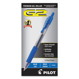 Pilot Pen G2 1mm Bold, Blue, 12ct Pack