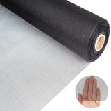 Xhfhenhce Window Screen Mesh Replacement,Durable Washable Fiberglass Mesh Screen,High Visibility,UV Protection,Easy to Cut & Ins
