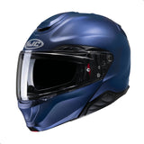 HJC RPHA 91 Solid Modular Motorcycle Helmet with HJ-37 Pinlock Shield, DOT Approved (Semi Flat Metallic Blue, XX-Large)