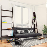 Casual Home 5-Shelf Corner Ladder Bookcase, Espresso