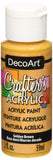 DecoArt Crafter's Acrylic Paint, 2-Ounce, Golden Brown