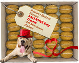 Bonne et Filou Dog Treats Peanut Butter Cupcakes - Gourmet Macaron Cakes, 40 Count Bulk Pack - Healthy & Delicious Human Grade S