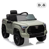 Ride on Truck Car, 12V Licensed Toyota Ride on Car w/Remote Control, Battery Powered Electric Car with Wear-Resistant Wheels, Sp
