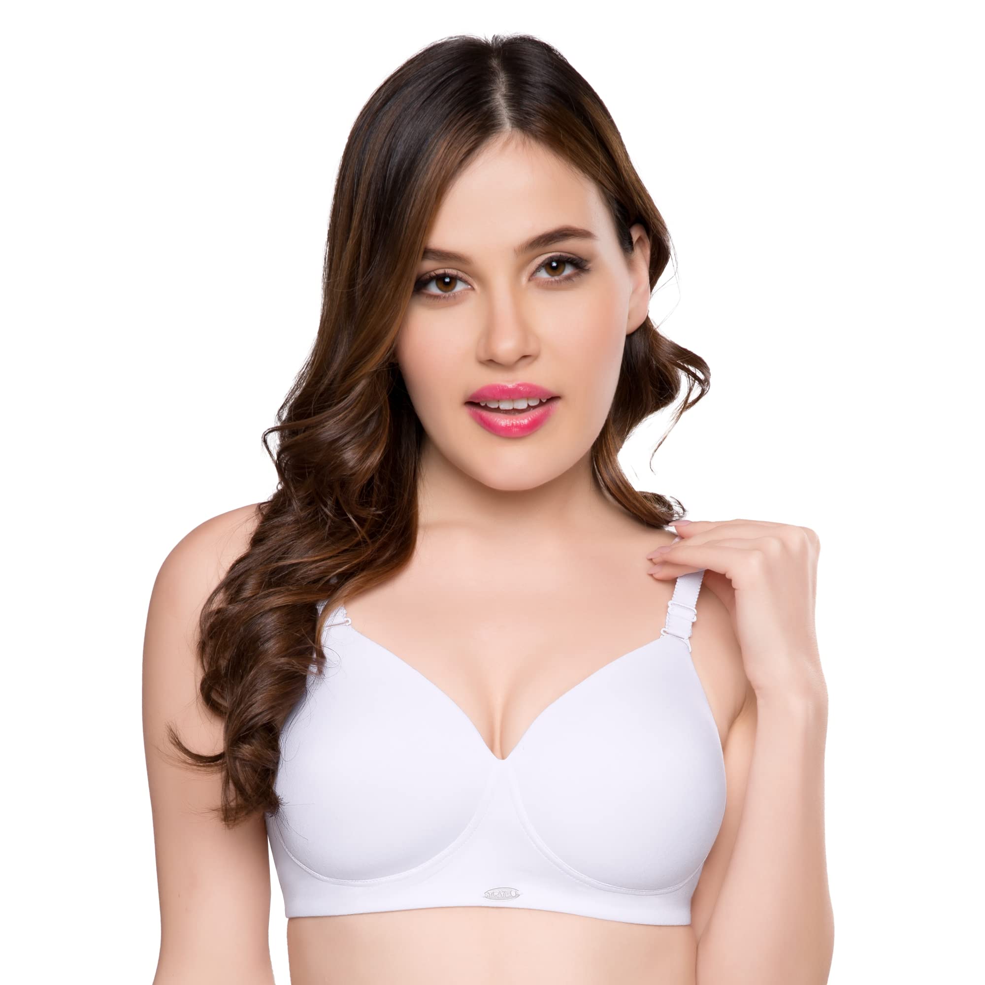 Trylo Vivanta 36 White E - Cup,WHITE,36,B07ZL116M4