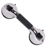 CAREX Ultra Grip Shower Grab Bar - Shower Handle and Bathroom Bar - 12 Inch Safety Bar With Dual Locking Suction Cups For Bathtu