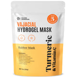 Divine Derriere Vajacial Hydrogel Mask - Premium Modeling Mask with Turmeric & Vitamin C - Deeply Purifying & Super Hydrating Fa