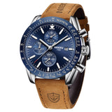 Nibosi Men'S Watch Analog Quartz Wrist Watch For Men Business Waterproof Sport Stainless Steel With Calendar
