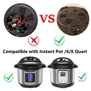 TEYOUYI Replacement Base Cover Compatible with Instant Pot 6 8 Quart Replacement for Instant Pot 6 8 Quart Accessories for Insta