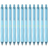 ParKoo Gel Pens Quick Dry Ink Fine Point 0.5mm, Retractable Rolling Ball Blue Ink Pen, Click Silent Pens Set for Journaling Note