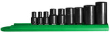 Mayhew Tools 16027 Inverted Torx Plus Socket Bit Set, 9Piece, Black Oxide Finish, polished chrome