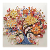 SJUTOUCI Diamond Art Painting Kits for Adults, 5D Tree of Life Special Shape Diamond Art for Beginners, Crystal Rhinestones Dots