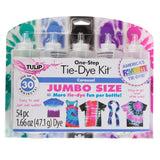 Tulip OneStep TieDye Kit, Carousel Jumbo Size, Makes up to 30 Projects, Easy Group Activity & Kids Crafts, Non Toxic & Premium