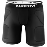 KOOPOW Youth Sliding Shorts Boys Padded Slider Shorts (No Cup Pocket)