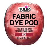 Tulip Fabric Dye Pod Stop (Red), Dye for Washing Machines